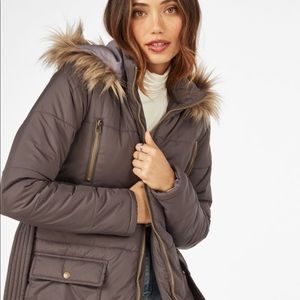 Long puffer jacket